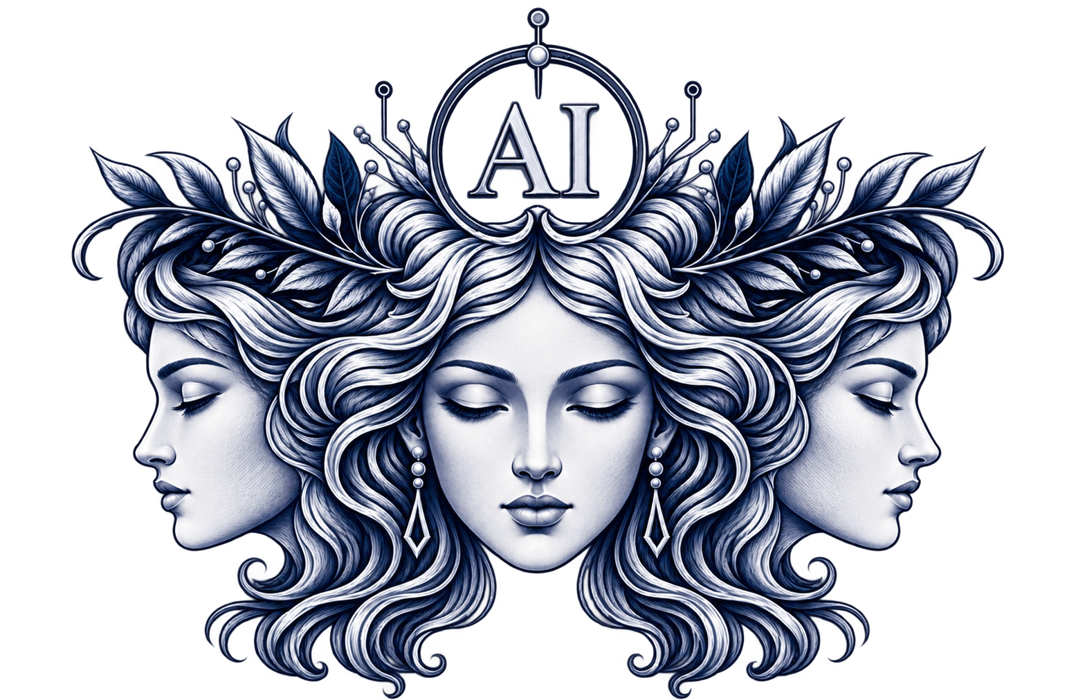 The Hecate AI Agency mark